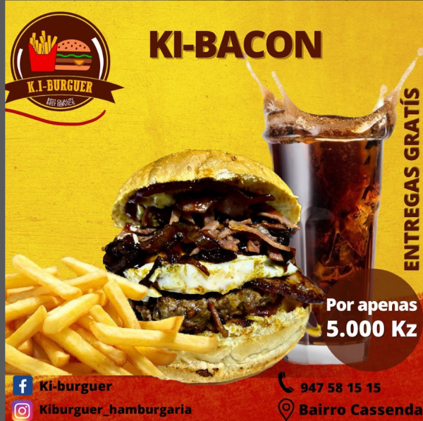 KIBURGUER, o nosso KI-BACON
