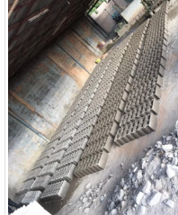 Temos blocos prensados a máquina de todos os tamanhos