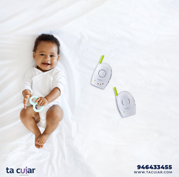 Agarre a tecnologia de um monitor de bebê sem fio