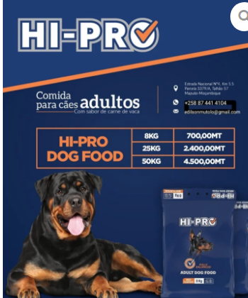 Ração Hi-pro(Entregas free) *ENTREGAS FREE* *Ração