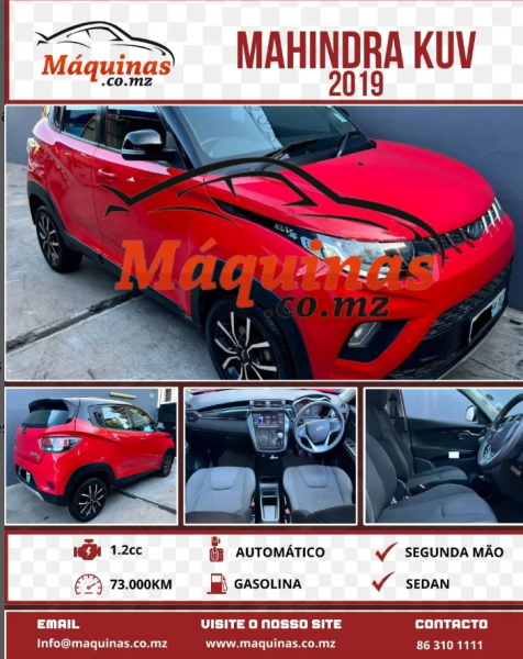 Mahinda KUV - 2019 Preço: 575.000,00 MZN
