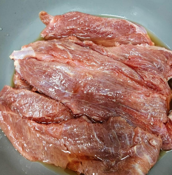 Bifes de acém! para uma excelente refeição,