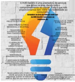 HUB Electric ELECTRONICOS IT SERVIÇOS DE CONSULTORIA