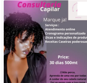 Sobre consultoria capilar 500mt
