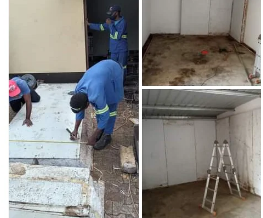 MONTAGEM DE CAMERA FRIGRORIFICA