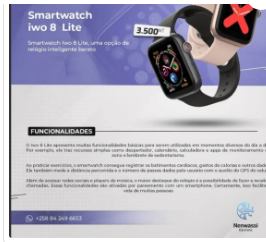 SMARTWHATCH IWO 8