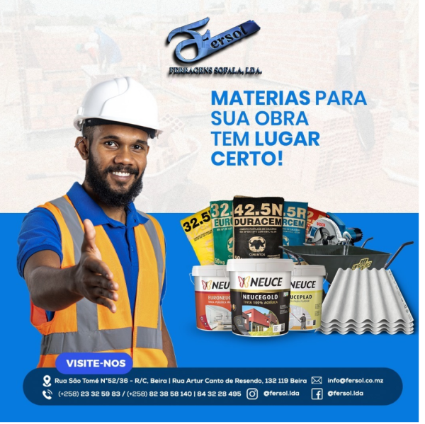 Materiais para a sua obra tem um lugar certo.