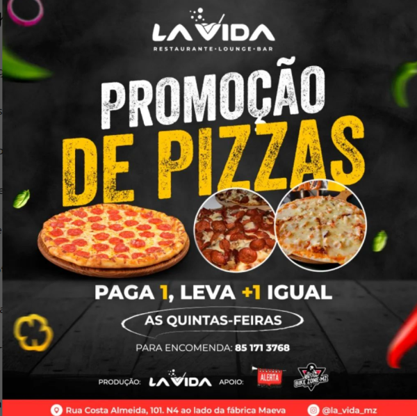 Promoção de Pizza