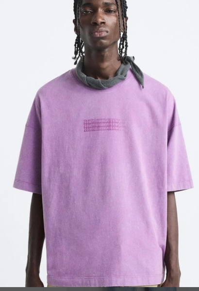 T shirt Zara Tamanho: M Preço:2750mts