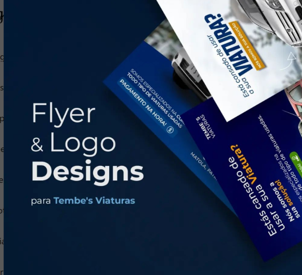 Criação de logótipo e flyer