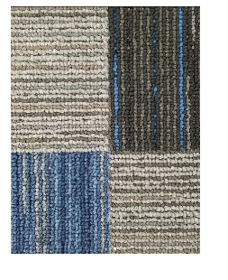 Mistura de cores e texturas