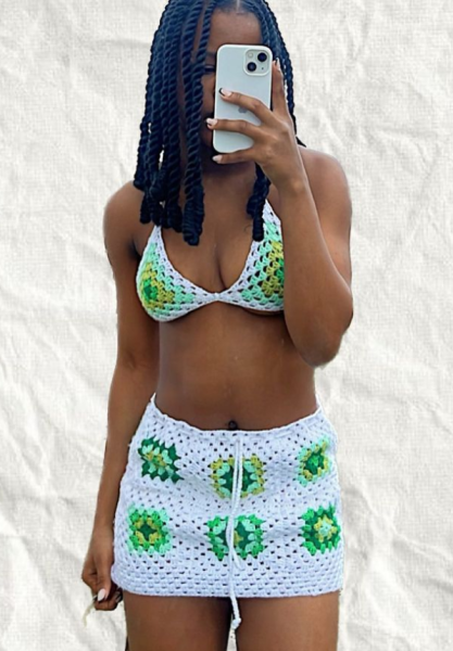 Meloa set💚🤍 ~1500Mt ~Disponível em todos os tamanhos.