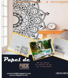 MONTAGEM DE PAPEL DE PAREDE