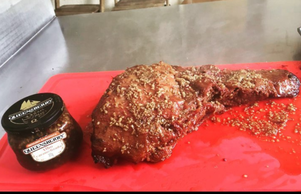 Fraldinha com alho caramelizado