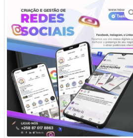 Gestão de Redes Sociais Fazemos uso das redes sociais para melhorar a presença do seu negócio e atrair potenciais clientes