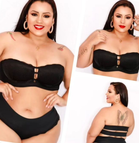 Tomara que caia😉 perfeito para blusas e vestidos com decote e sem alça