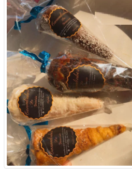 Canudos de chocolate 🍫 390MT