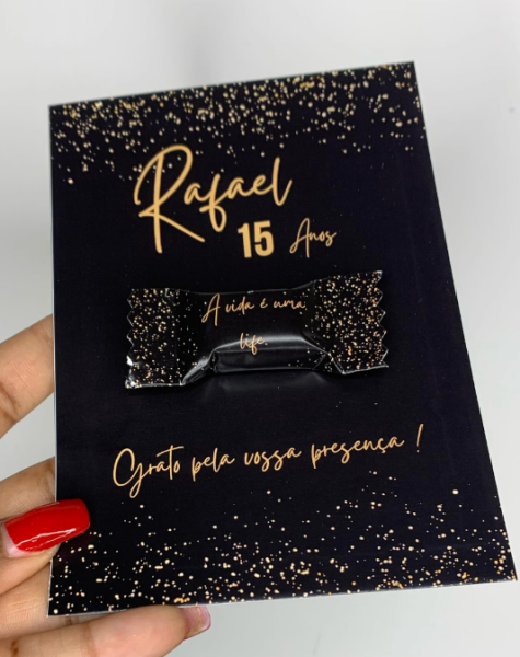 Cartões para mesa com doce - 580 kwz