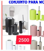 CONJUNTO PARA WC