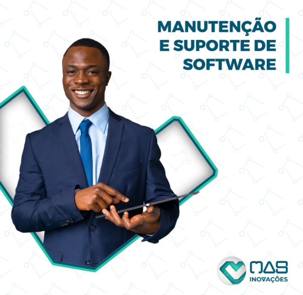 Manutenção e suporte para garantir que o software continue funcionando dentro da normalidade
