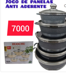 JOGO PENELAS ANTI ADERENTE