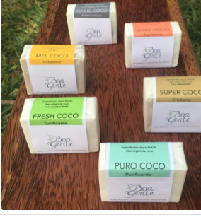 Sabao organico de oleo de coco MZN 150,00 100g