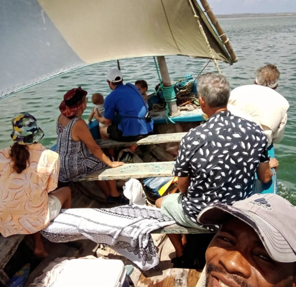 TURISMO on dhow to pansy island