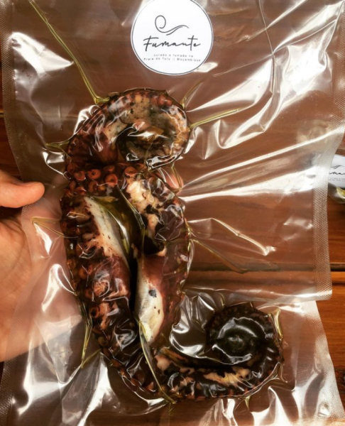 More smoked octopus