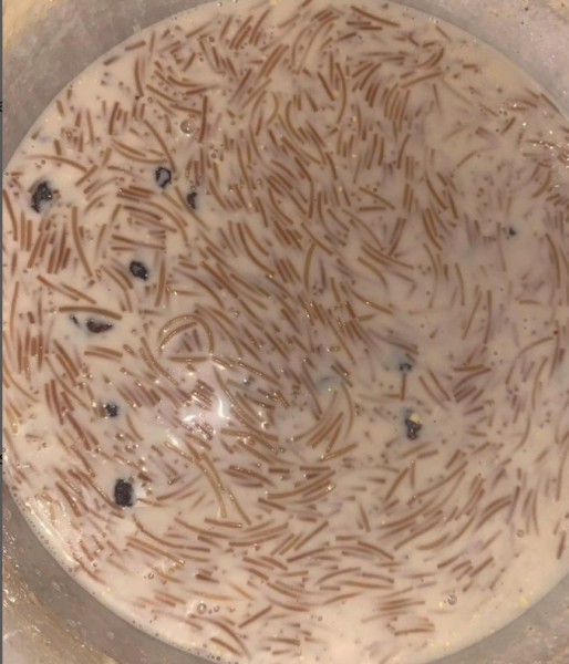 Kiri de aletria feita com ingredientes da cakeshop