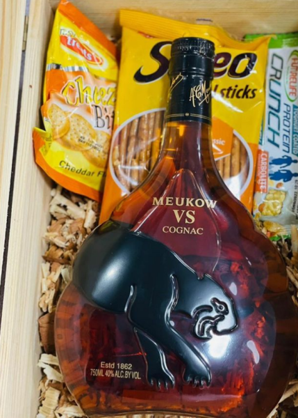 Cabaz disponível na Long Street Bottle Store