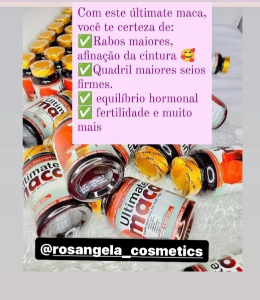 Você também pode ter o corpo dos teus sonhos, com ultimate maca