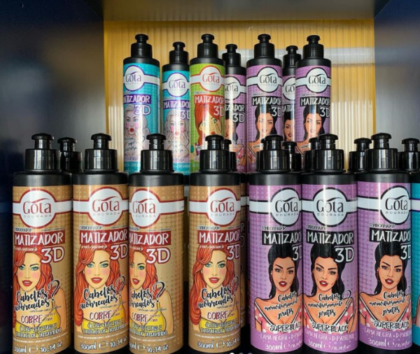 Produtos cabelo Gota Dourada