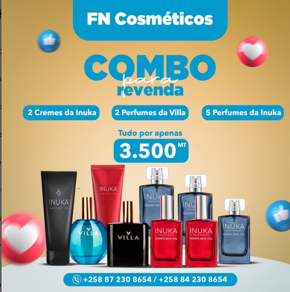 COMBO COSMETICO E PERFUME