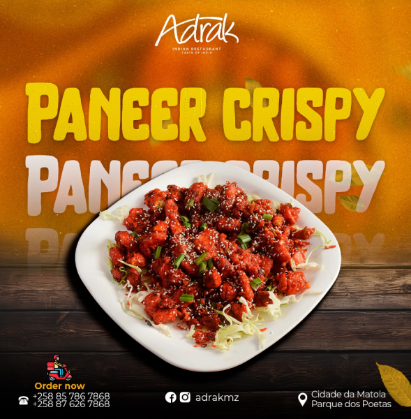Spice up your meal with our Paneer Crispy
