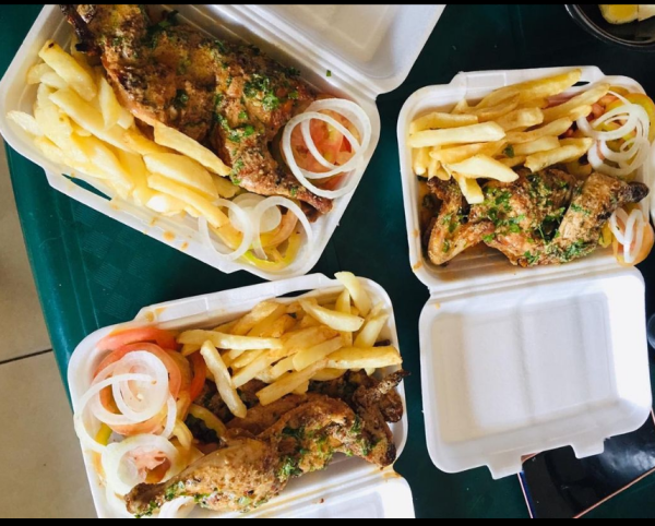 Baby Ckicken inteiro-275mzn Meio baby Ckicken- 140mzn