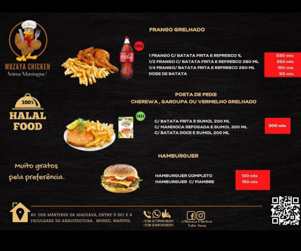 MENU E PREÇOS _ SERVIÇOS DE ALIMENTAÇÃO