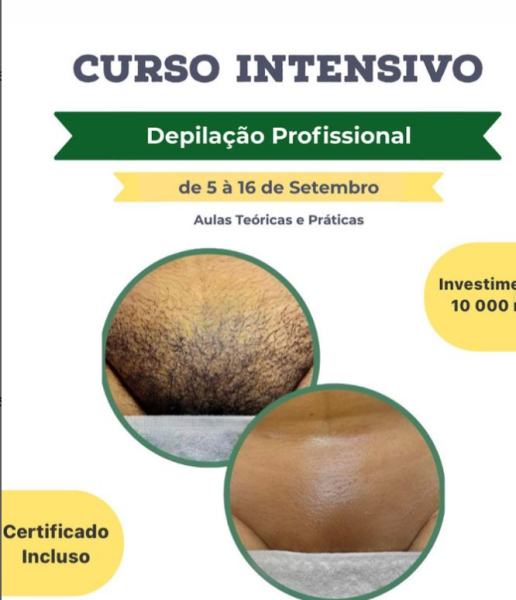 CURSO Torne-se uma Depiladora Profissional