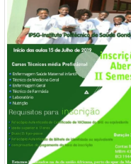 INSCRIÇÕES PARA AULAS