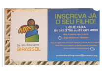 Não perca tempo , e venha conhecer o Centro Educativo Girassol no Bairro de Malhampsene