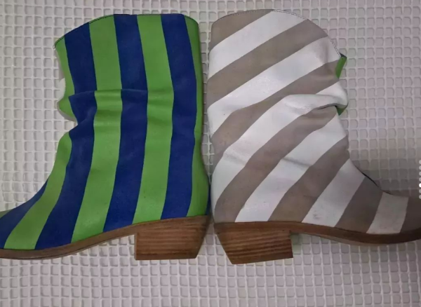 WILLHELM COLORBLOCK SUEDE BOOTS