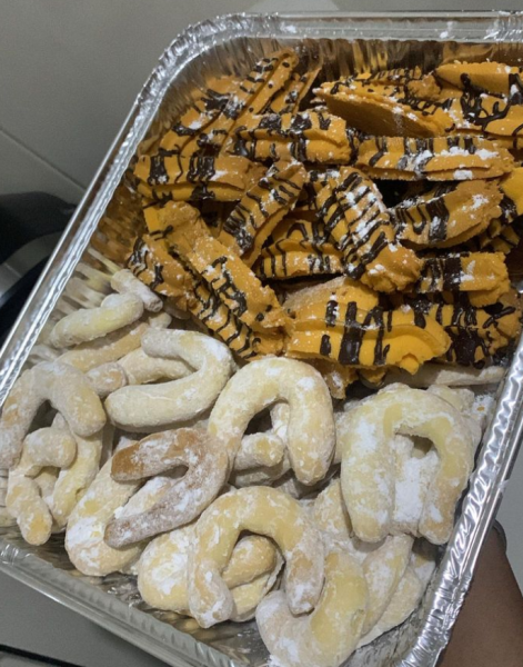 Mix de bolachinhas de custarde e maisena