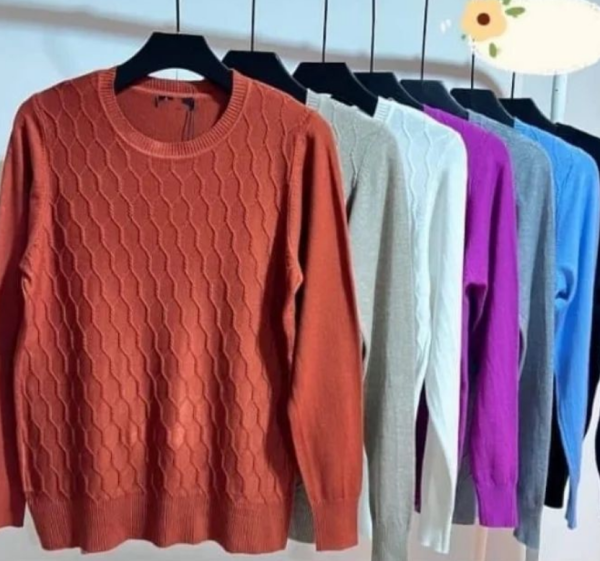 Camisola algodão com relevo🍂  Tamanhos M e G