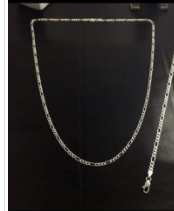 Fio e mascote de prata