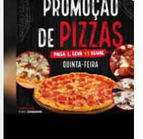 Promoção de Pizzas Todas 5f de 2022.