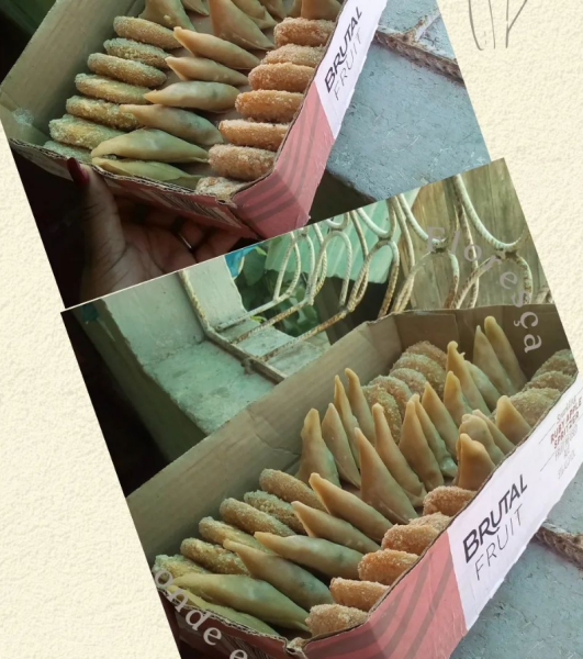 Salgados bem recheados