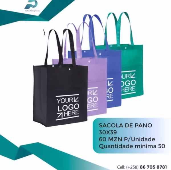 Sacolas personalizadas