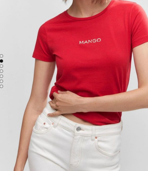 T-shirts Mango Preço: 1700 Tamanhos: XS a XL