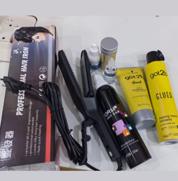 Pente quente 850 Mt. *Prancha 850 Mt *Musse Form Max 450 Mt