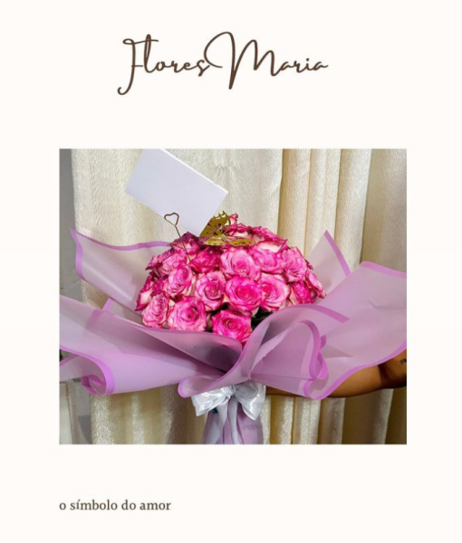 40 Rosas pink ombré… Preço 4400MT….