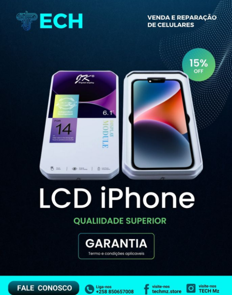 LCD do seu iPhone?